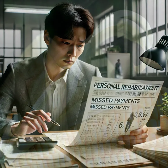 신용등급7등급대출 연체 시