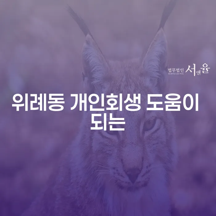 위례동 개인회생 도움이 되는